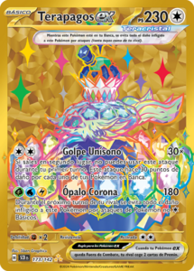 Versión Rara Híper de la carta en Corona Astral
