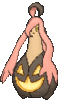Imagen de Gourgeist extragrande en Pokémon X, Pokémon Y, Pokémon Rubí Omega, Pokémon Zafiro Alfa, Pokémon Sol, Pokémon Luna, Pokémon Ultrasol y Pokémon Ultraluna