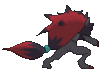 Imagen posterior de Zoroark en Pokémon X, Pokémon Y, Pokémon Rubí Omega, Pokémon Zafiro Alfa, Pokémon Sol, Pokémon Luna, Pokémon Ultrasol y Pokémon Ultraluna