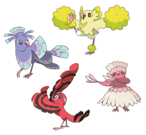 Ilustración de Oricorio