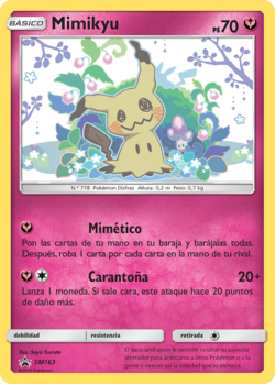 Mimikyu (SM Promo 163 TCG) - WikiDex, la enciclopedia Pokémon