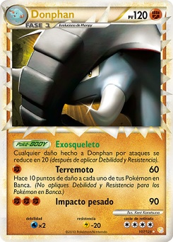 Carta de Donphan