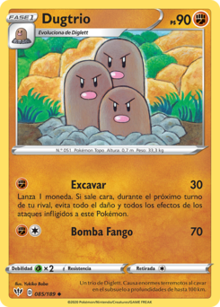 Carta de Dugtrio