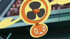 Rotom forma ventilador