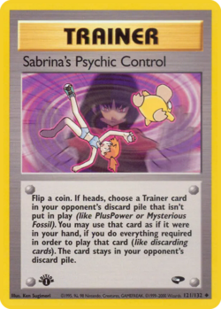 Carta Sabrina's Psychic Control