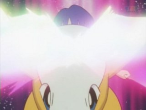 Girafarig usando psicorrayo.