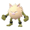 Imagen de Primeape variocolor en Leyendas Pokémon: Z-A