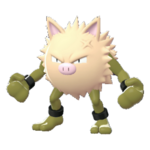 Imagen de Primeape variocolor en Leyendas Pokémon: Z-A