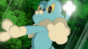 Froakie usando destructor.