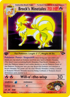 Carta de Brock's Ninetales