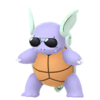 Wartortle con gafas de sol