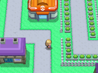 Zona Descanso en Pokémon Diamante y Perla.