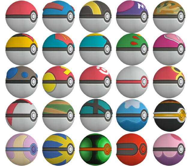 Archivo:Modelos 3D Pokébolas.png - WikiDex, La Enciclopedia Pokémon