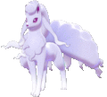 Imagen de Ninetales de Alola en Pokémon Espada y Pokémon Escudo