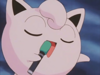 Jigglypuff usando canto.