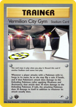 Carta Vermilion City Gym