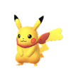 Pikachu con bufanda inspirada en Shaymin