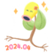 Pegatina Bellsprout CD 2 GO.png