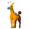 Imagen de Girafarig variocolor hembra en Pokémon Diamante Brillante y Pokémon Perla Reluciente