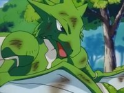 EP099 Scyther herido.png
