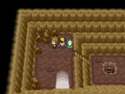Brock en la Cueva Diglett