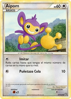 Carta de Aipom
