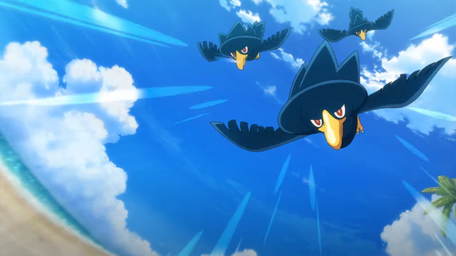 Archivo:TAJCC01 Murkrow salvajes.png - WikiDex, la enciclopedia Pokémon