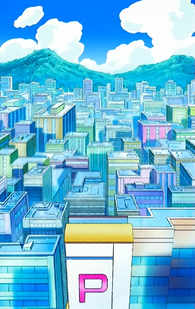 Ciudad Jubileo en el anime
