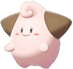 Imagen de Cleffa en Pokémon Espada y Pokémon Escudo