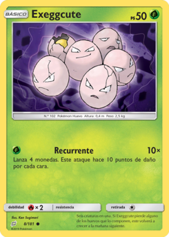 Carta de Exeggcute