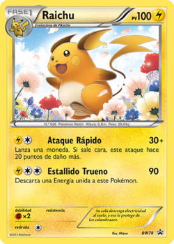 Carta de Raichu