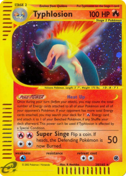 Archivo:Typhlosion (Expedition Base Set 28 TCG).png