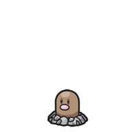 Icono de Diglett en Pokémon Diamante Brillante y Perla Reluciente
