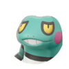 Icono de Croagunk hembra variocolor en Leyendas Pokémon: Arceus