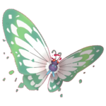 Imagen de Butterfree Gigamax en Pokémon HOME