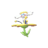Imagen de Flabébé amarilla variocolor en Leyendas Pokémon: Z-A