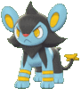 Imagen de Luxio hembra en Pokémon Espada y Pokémon Escudo