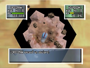 Excavar en Pokémon Stadium 2.