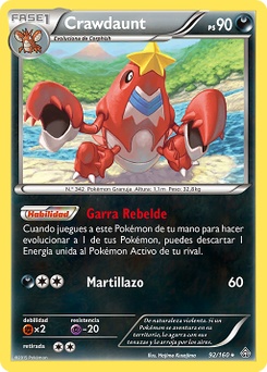 Carta de Crawdaunt