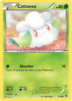 Carta de Cottonee