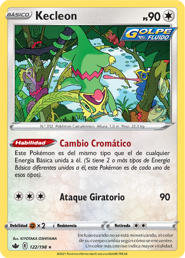 Kecleon (Reinado Escalofriante TCG) - WikiDex, la enciclopedia Pokémon