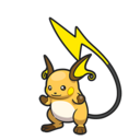 Icono de Raichu en Pokémon Diamante Brillante y Perla Reluciente