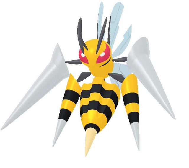 Archivo:mega-beedrill Home.webm - Wikidex, La Enciclopedia Pokémon