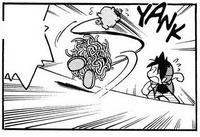 Tangela de Erika usando látigo cepa.