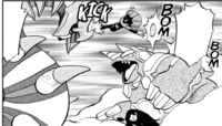 Weavile de Silver/Plata usando buena baza.
