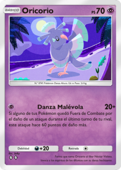 Carta de Oricorio