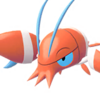Icono de Clauncher variocolor en Leyendas Pokémon: Z-A