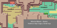 Ambas entradas del Monte Moon.