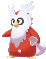 Imagen de Delibird en Pokémon Espada y Pokémon Escudo