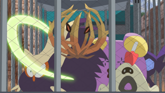 Bramblin de Clint susando latigazo.